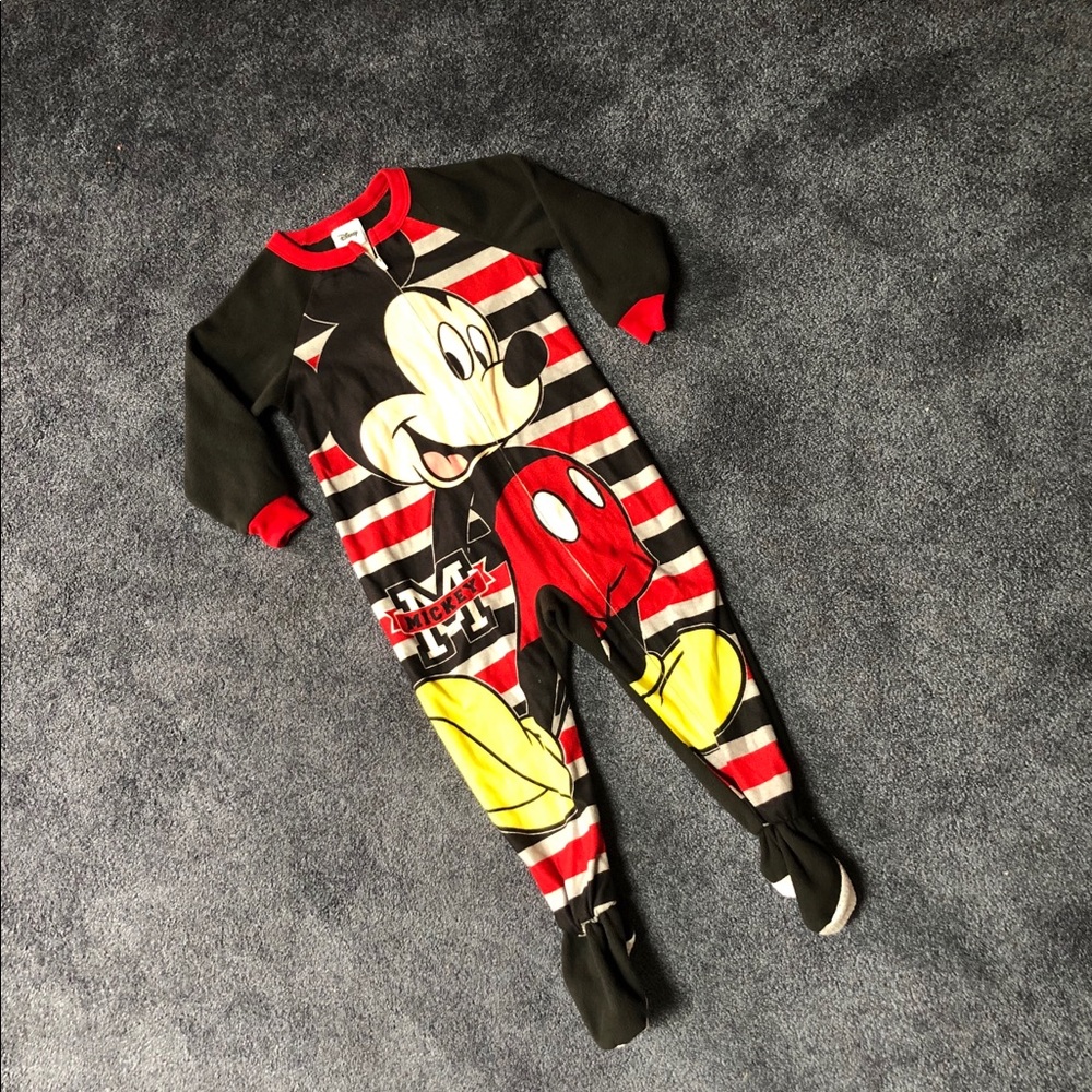Mickey Mouse sleeper pajamas 3T